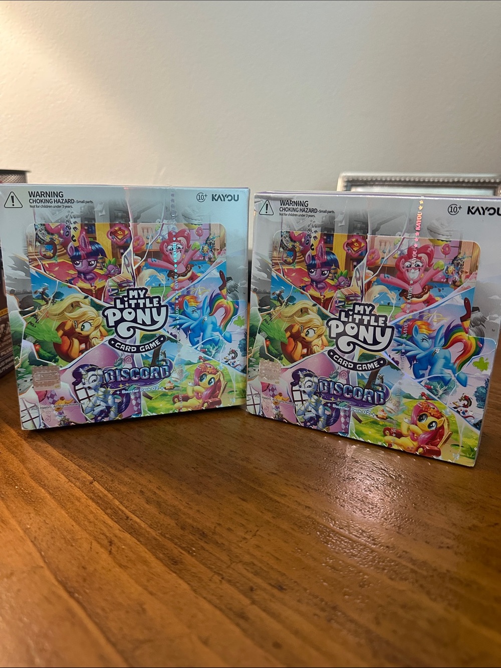 My Little Pony Booster Boxes Kayou Discord - 2 Boxes